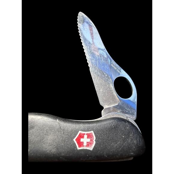 Victorinox Trekkor Rescue Tool Stainless Steel Black Nylon Serrated Blade